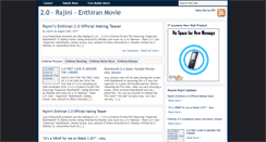 Desktop Screenshot of enthiran.net